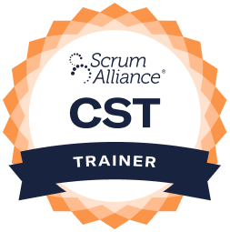 Certified Scrum Trainer badge