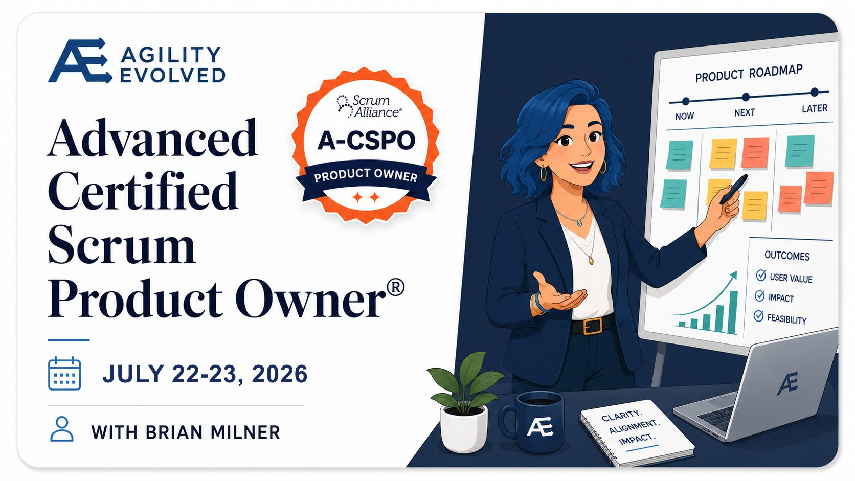 Advanced Certified Scrum Product Owner® banner