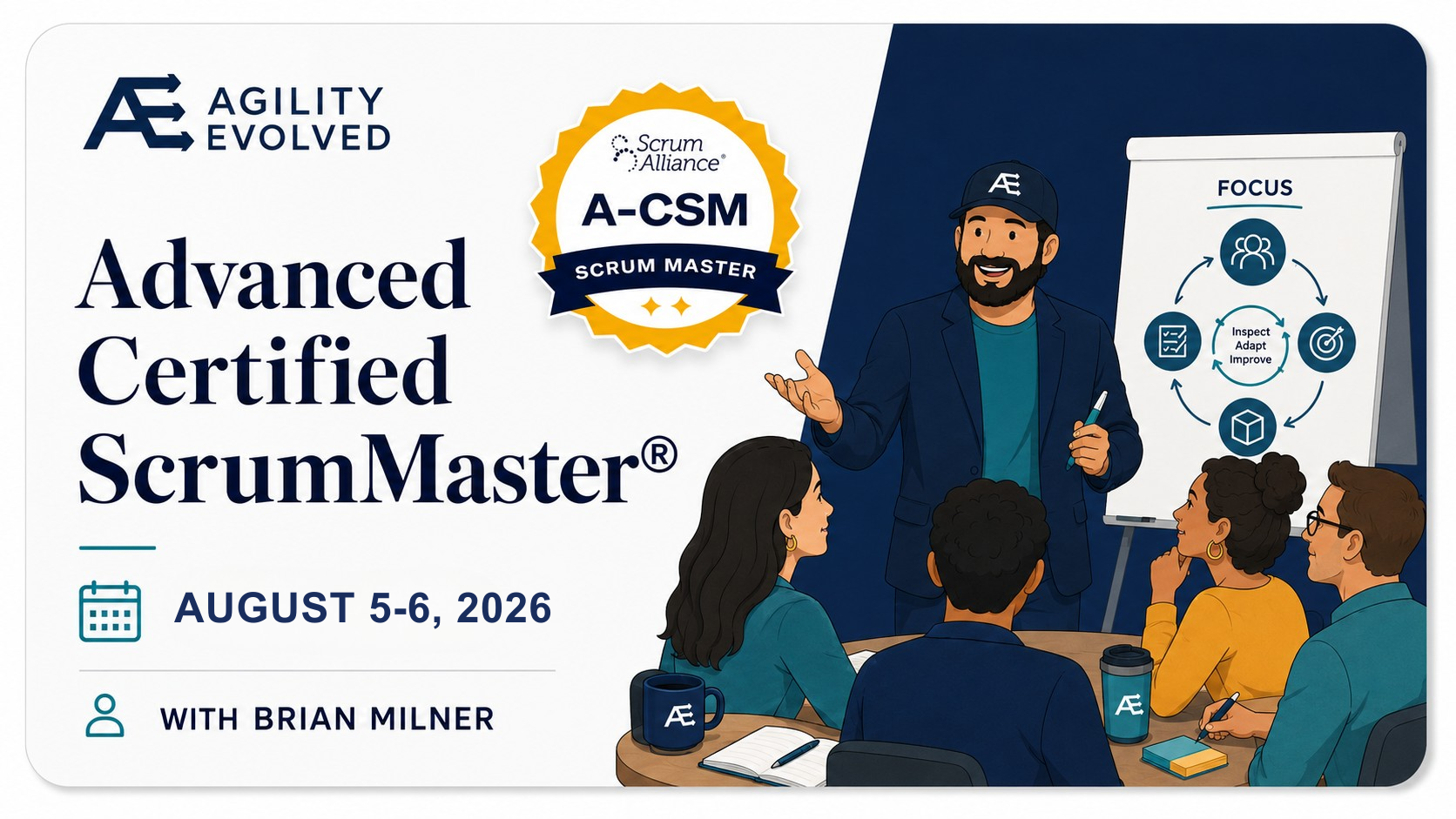 Advanced Certified ScrumMaster® banner