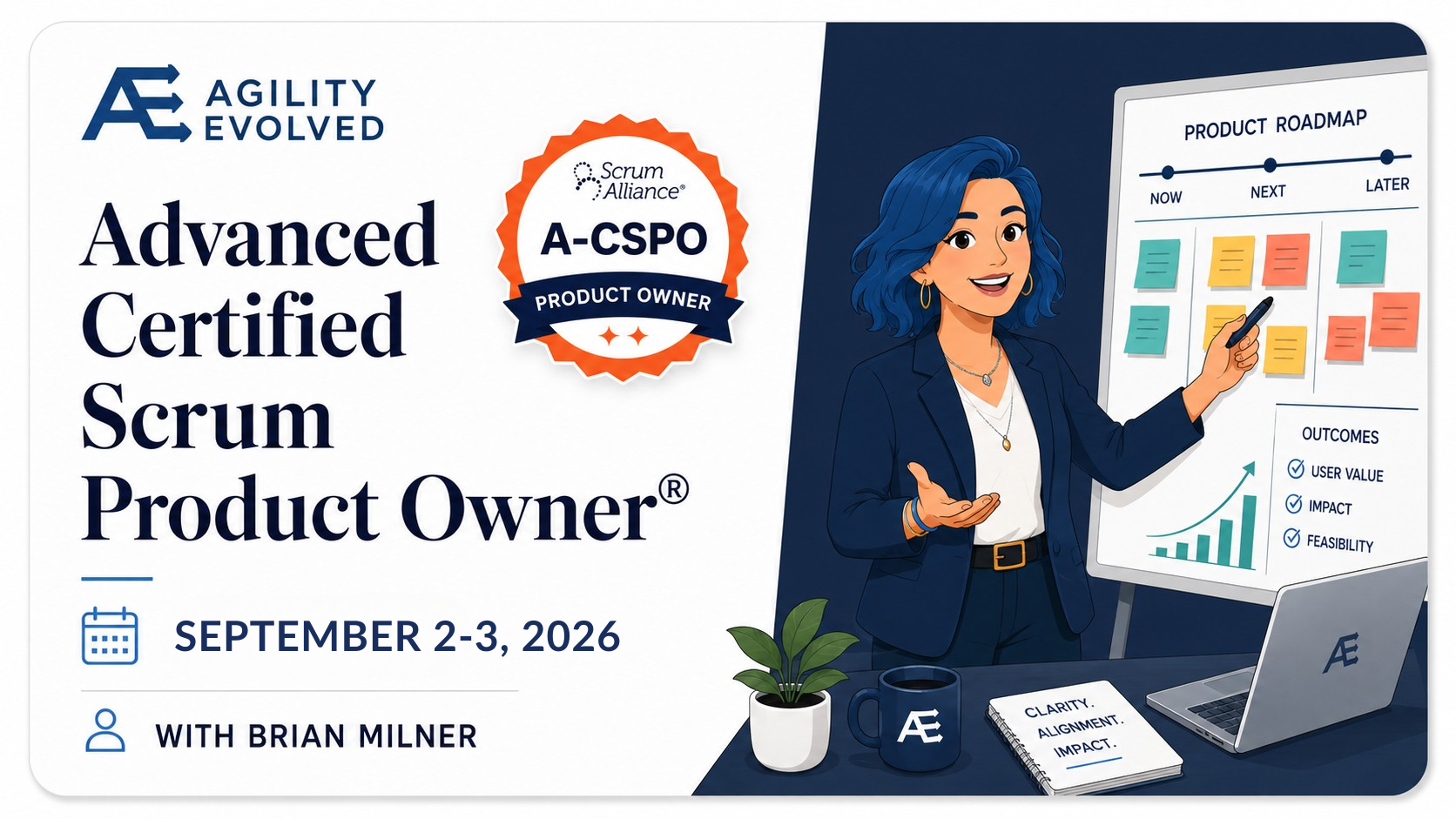 Advanced Certified Scrum Product Owner® banner